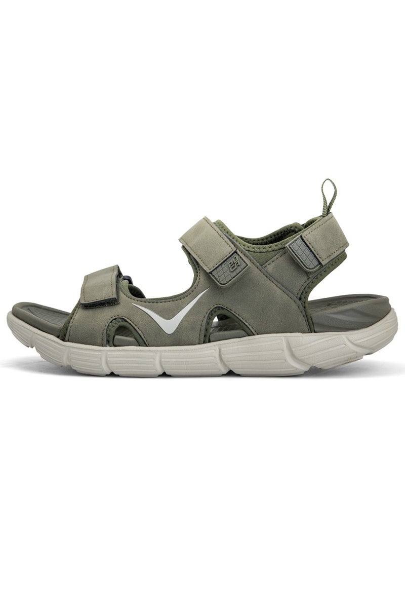 PUCA Sandals For Men | Comfortable Men's Sandals| Phylon Outsole | Anti-Skid | Velcro | Flyby Olive - Image 4
