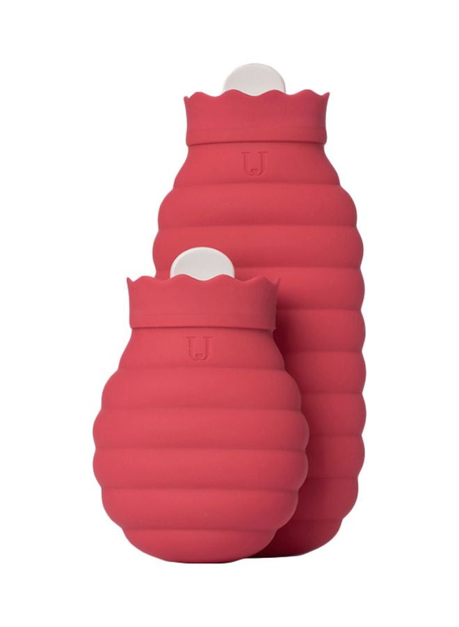 Xiaomi 2-Piece Microwave Heating Silicone Bottle With Cover PAA0744R-S_P Red - Image 1