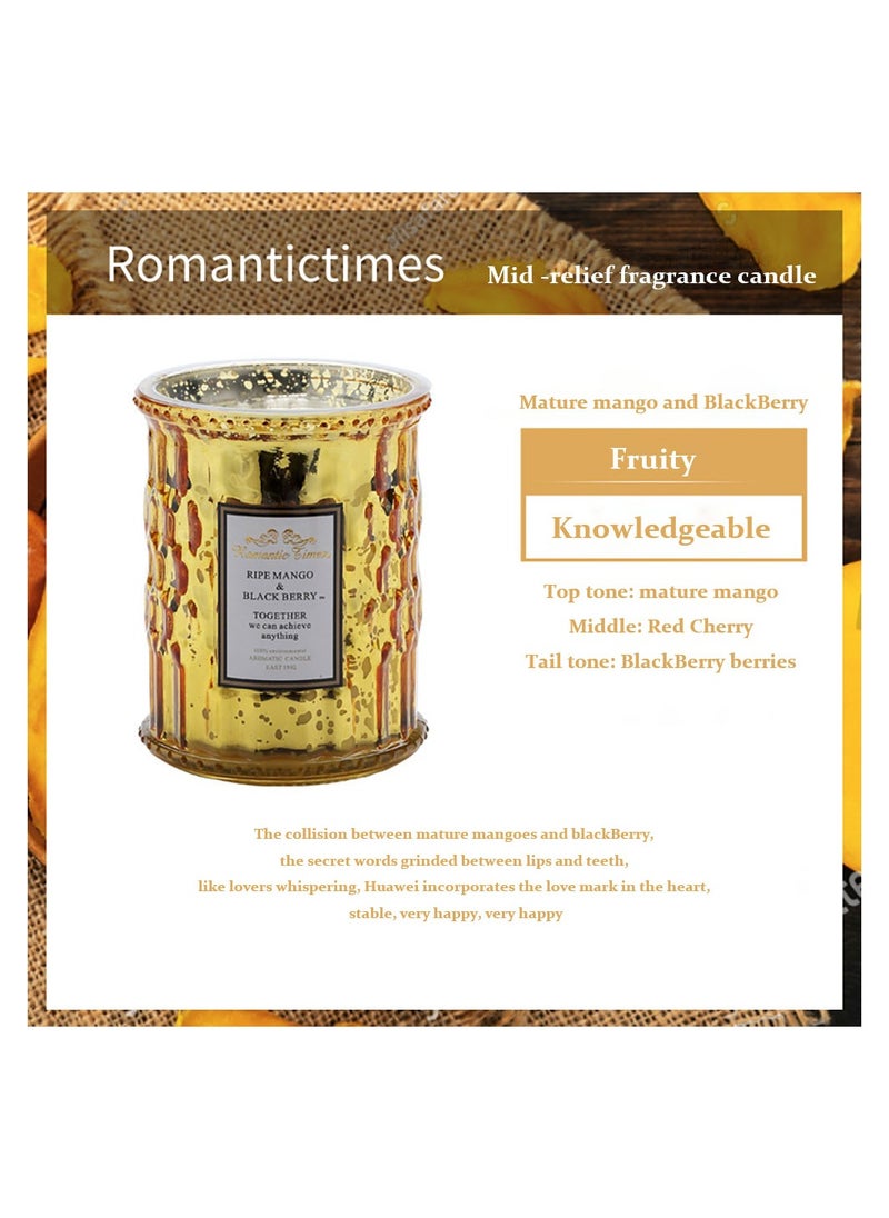 ROMANTIC TIMES Plant Essential Oil Scented Candle  - Image 2
