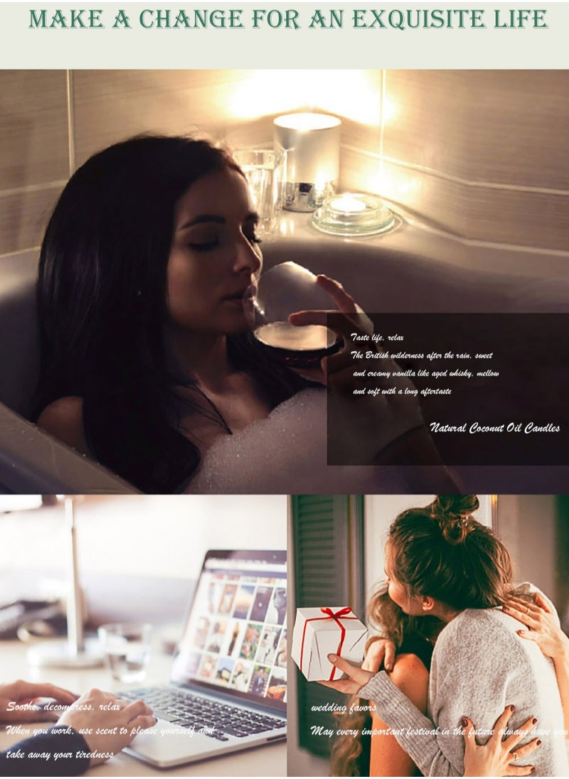 ROMANTIC TIMES Plant Essential Oil Scented Candle  - Image 5