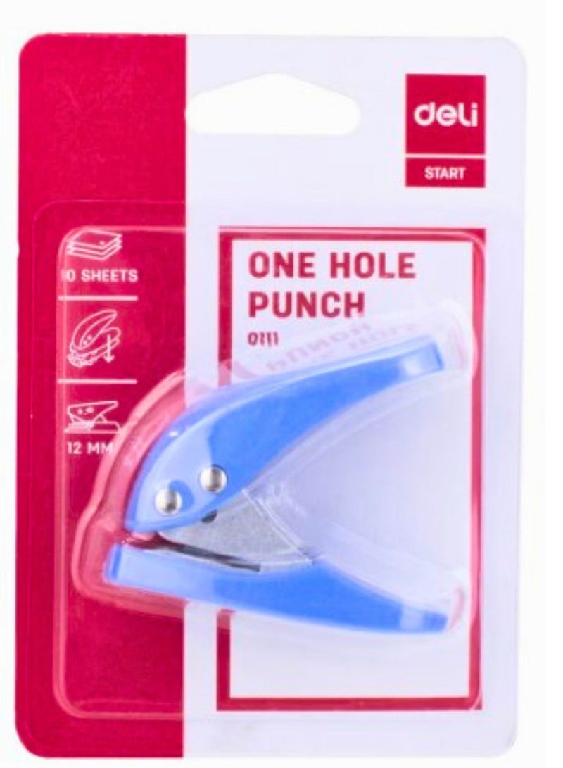 ديلي ثقب واحد للورق، ألوان متنوعة - Image 1