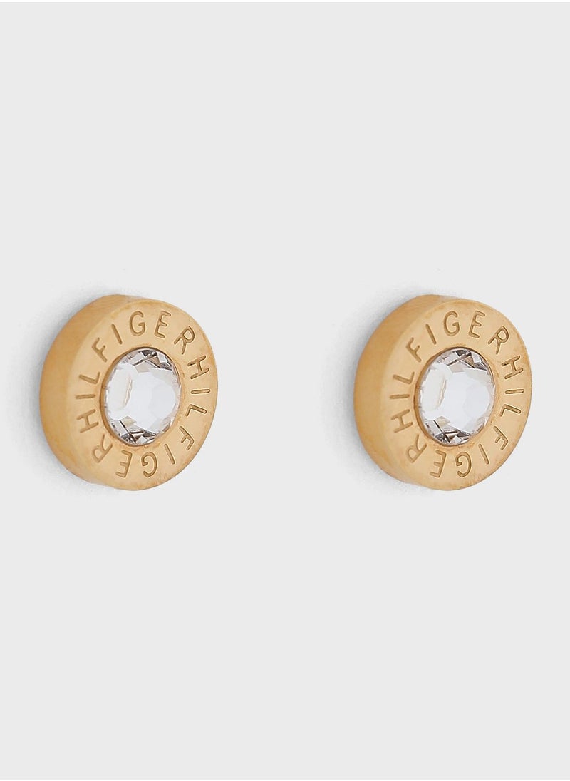TOMMY HILFIGER - Fine Core Stud Earrings - Image 1