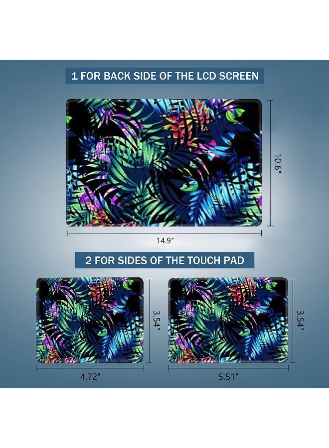 icolor Leaf 11.6 13 13.3 14 15 15.6 inches Netbook Laptop Skin Sticker Reusable Protector Cover Case for Laptop Notebook - Image 4