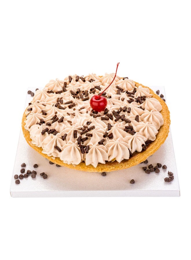 Restaurantware Pastry Tek 8 Inch Cake Board, 1 Durable Cake Drum - Square, Covered Edges, White Paper Cake Base, Disposable, For Birthdays, Weddings, Or Parties  - Image 2