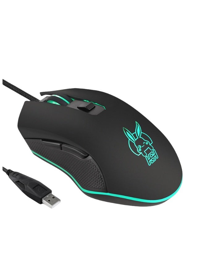 Nariele New Frontier Esports Gaming Mechanical Silent Wired Mouse