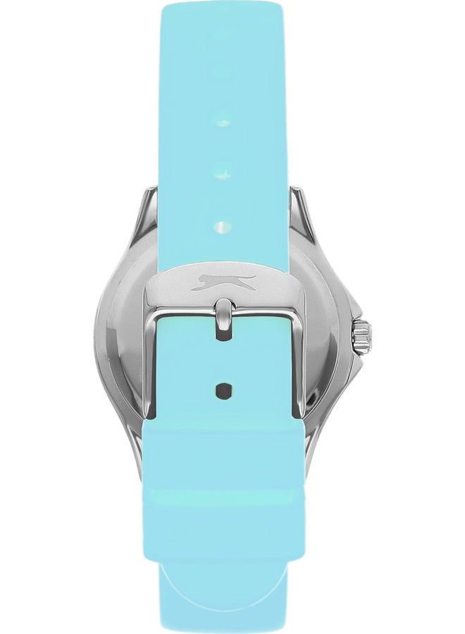 سلازنجر ساعة يد رجالية تناظرية بسوار سيليكون - Image 3