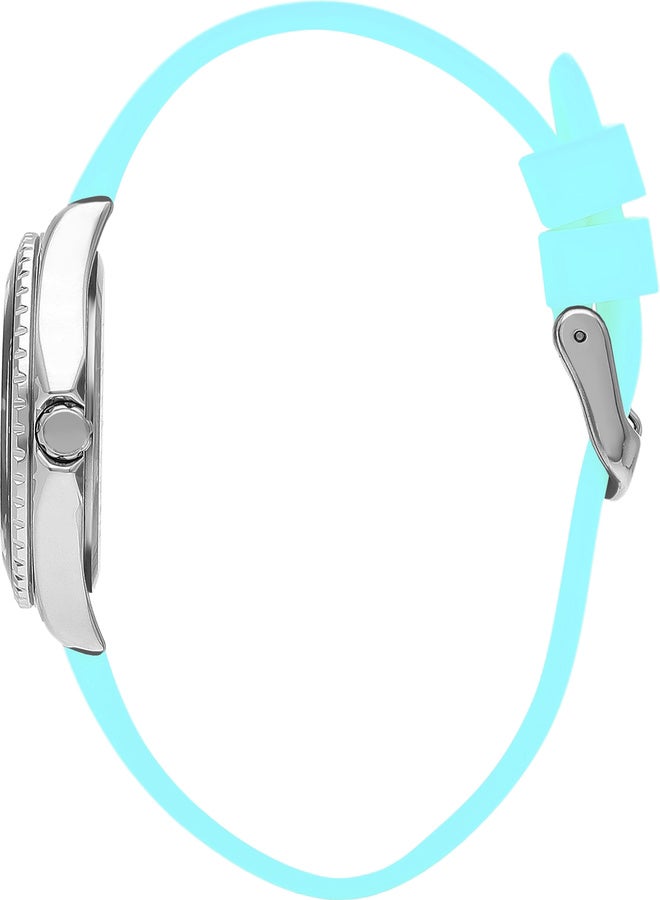 سلازنجر ساعة يد رجالية تناظرية بسوار سيليكون - Image 2