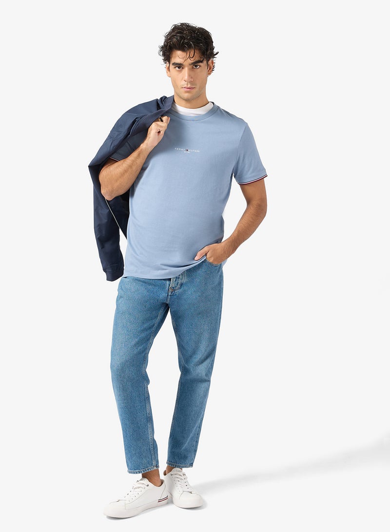 TOMMY HILFIGER Slim Short Sleeve T-Shirt - Image 4