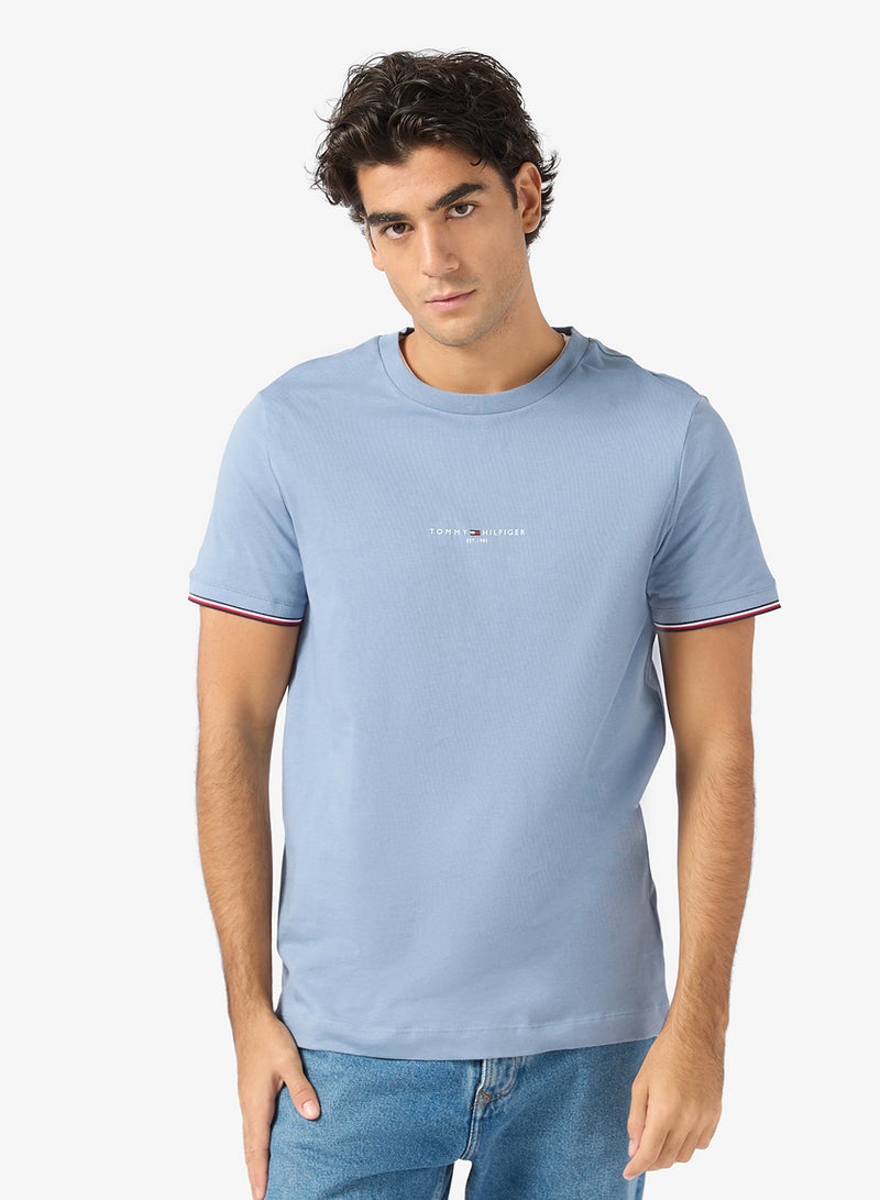 TOMMY HILFIGER Slim Short Sleeve T-Shirt - Image 1
