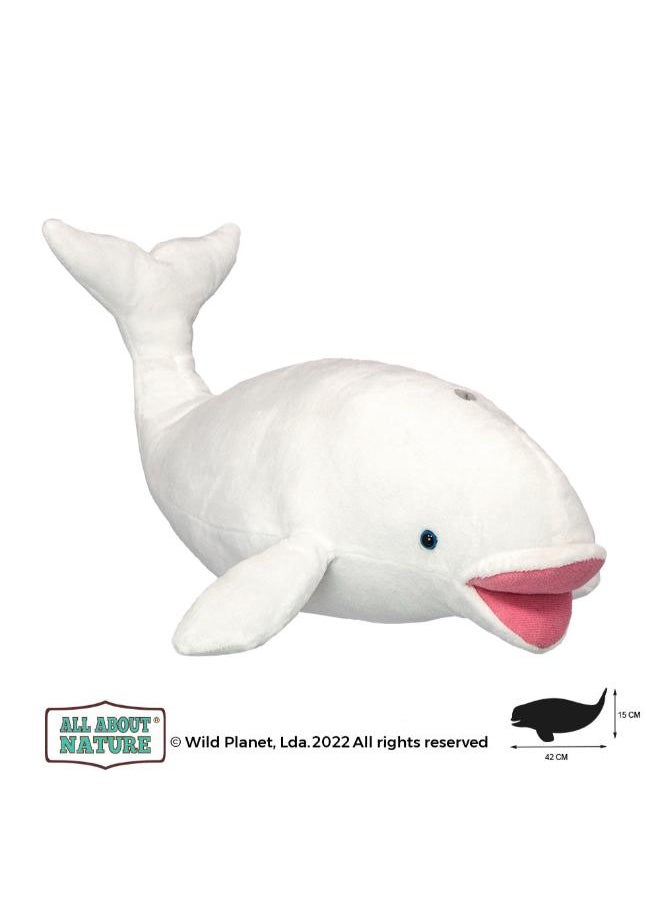 Wild Planet - Wild Planet – Blush Toy Beluga - Image 1