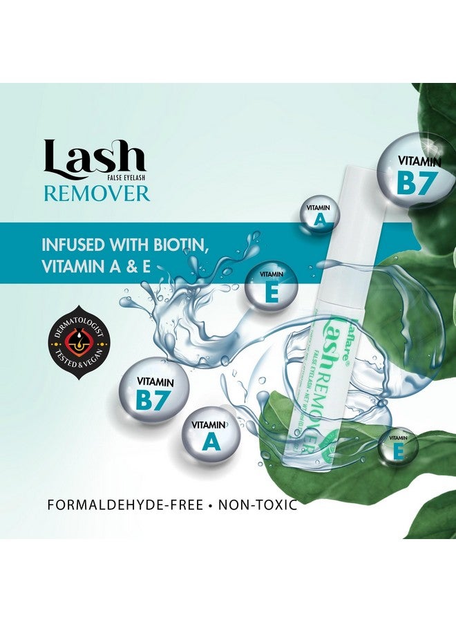 Laflare Eyelash Remover For Lash Extensions 5 Ml. Lash Glue Remover For Sensitive Skin.Diy Lash Extensions Remover For Eyelash Cluster At Home (1) - Image 3