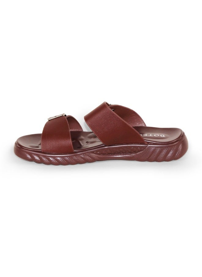 BOTELI Men's Casual Beach Slip-on Slippers Soft Bottom Non-Slip Sandals  - Image 4