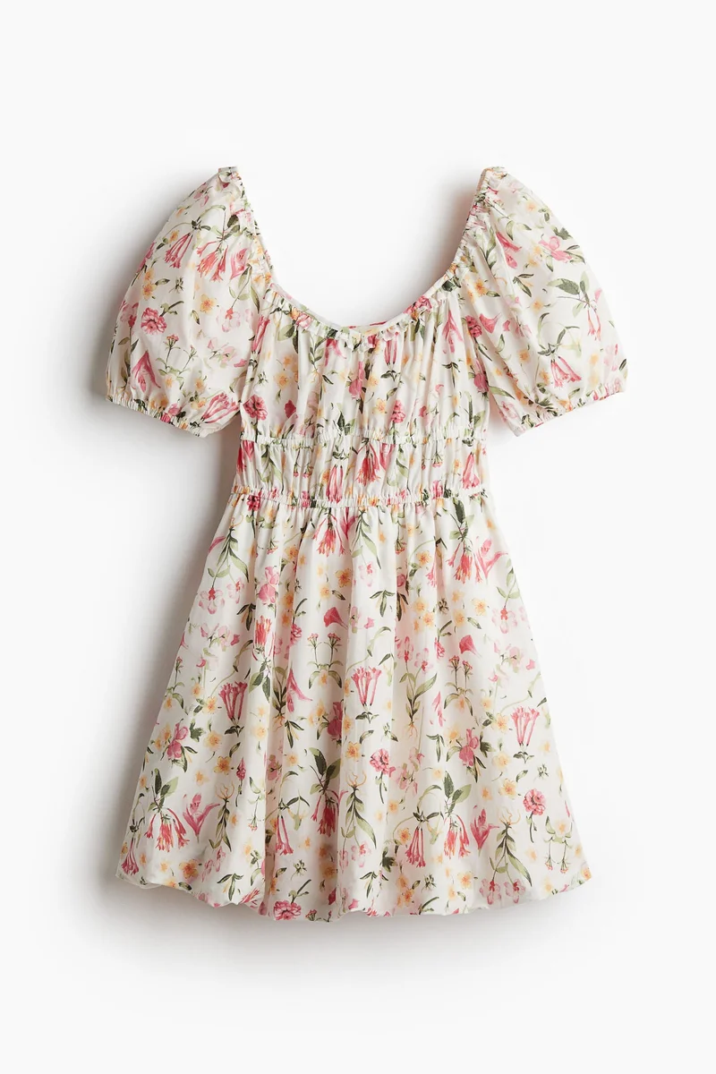 H&M Floral Print Mini Dress