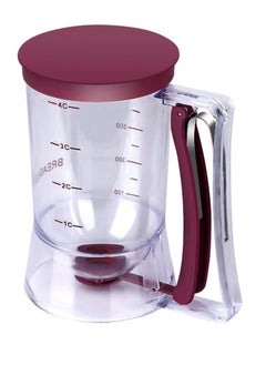 Generic Pancake Cupcake Batter Dispenser, Bakeware Maker with Measuring Label, Perfect Baking Tool for Cupcakes, Waffles, Muffin Mix, Cake or Any Baked Goods  - Image 1