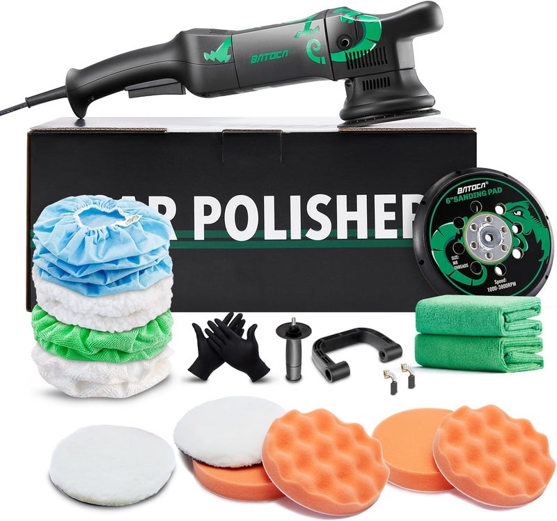 BATOCA Dual Action Polisher, Auto Buffers and Polishers, DA Buffer for Car Detailing, 6 Inches and 700w Random Orbital ,6 Variable Speed with Polishing Pads for Waxing,Buffing,Sanding,Polishing - Image 1