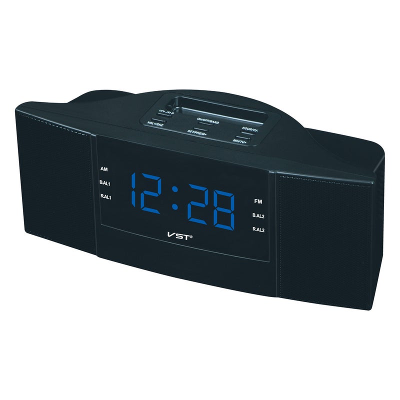Clock Control Radio Clock With Am And Fm Channel Radio Led Clock Digital Radio Gift - Image 1