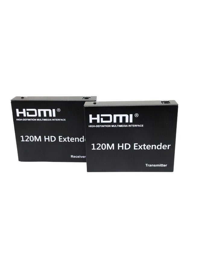 XLT HDMI Ethernet Extender to RJ45 1080P, Connect Over by Cat6 Cat7 Cable - 120m  - Image 2