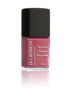 Dr.'s Remedy Enriched Nail Polish Relaxing Rose 0.5 Fluid Ounce  - Image 1