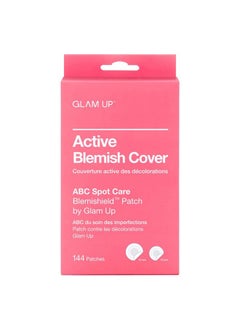 Glam Up Hydrocolloid Blemish Pimple Zit Patches - Invisible Ultra Thin Spot Cover Stickers for Face and Skin, Strong Water-proof and Adhesive Overnight, Vegan-friendly (144 Count / 2 Sizes)  - Image 1