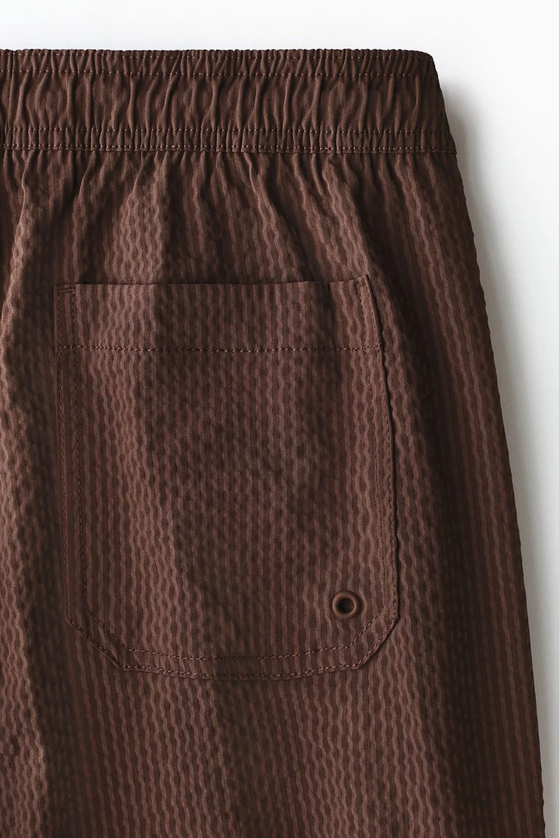 H&M  Seersucker swim shorts for Men | Best Price UAE