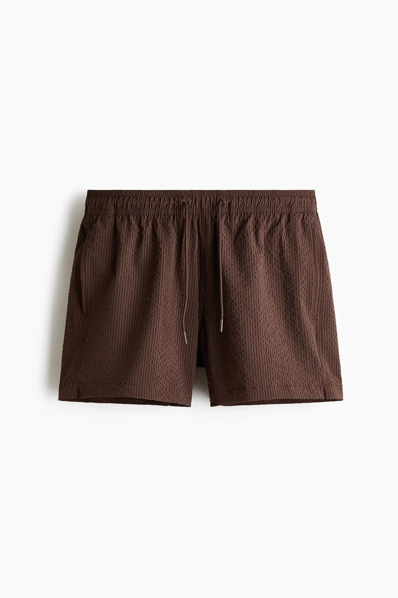 H&M  Seersucker swim shorts for Men | Best Price UAE