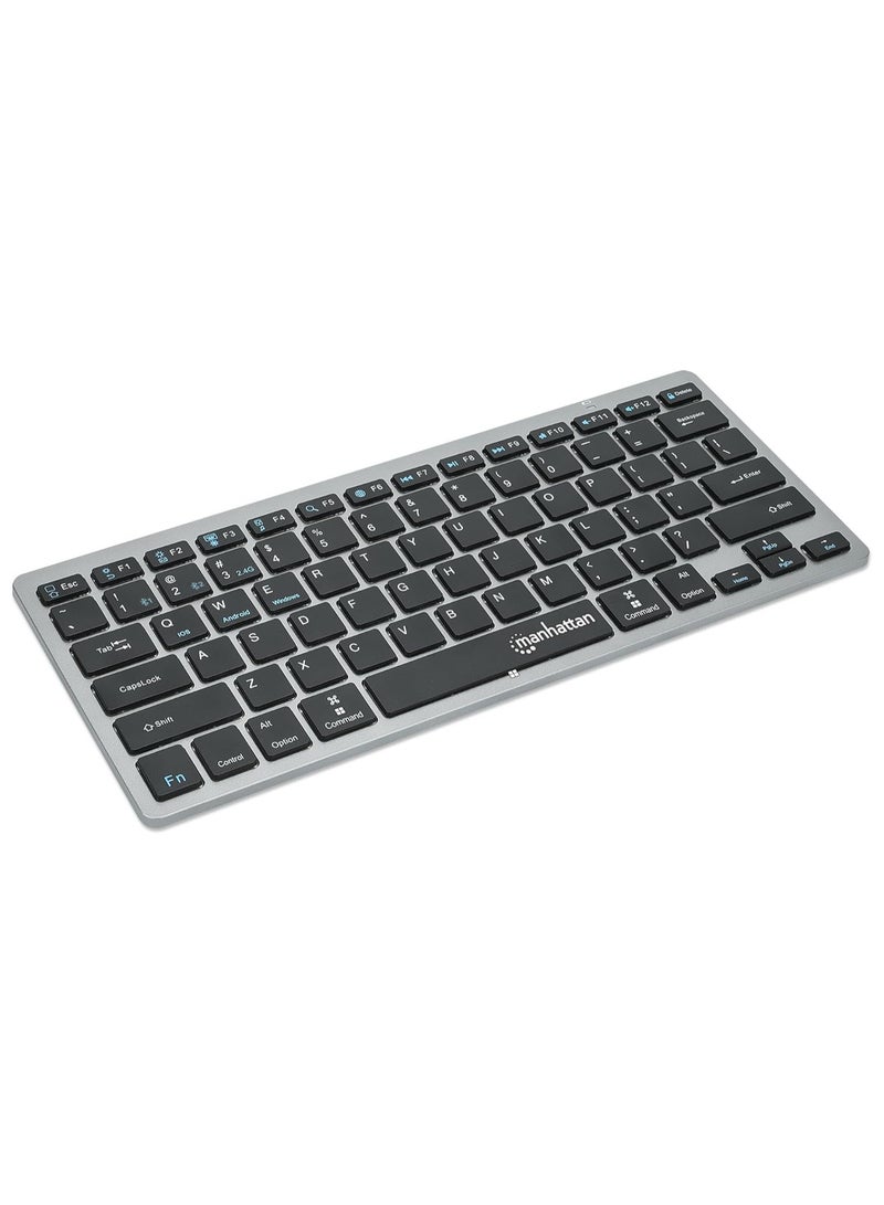 Manhattan Manhattan ultra slim dual-mode wireless keyboard - 180566 - Image 1