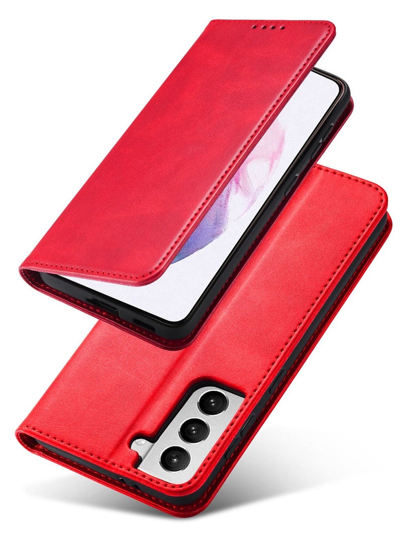 Loquat Leather Magnetic Samsung Phone Case Flip Cover  - Image 1