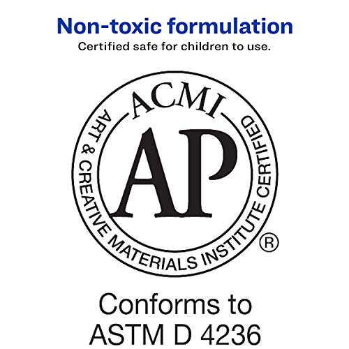 Avery Glue Stick Disappearing Purple Color, Washable, Nontoxic, 1.27 oz. Permanent Glue Stic, 12pk (00226) - Image 3