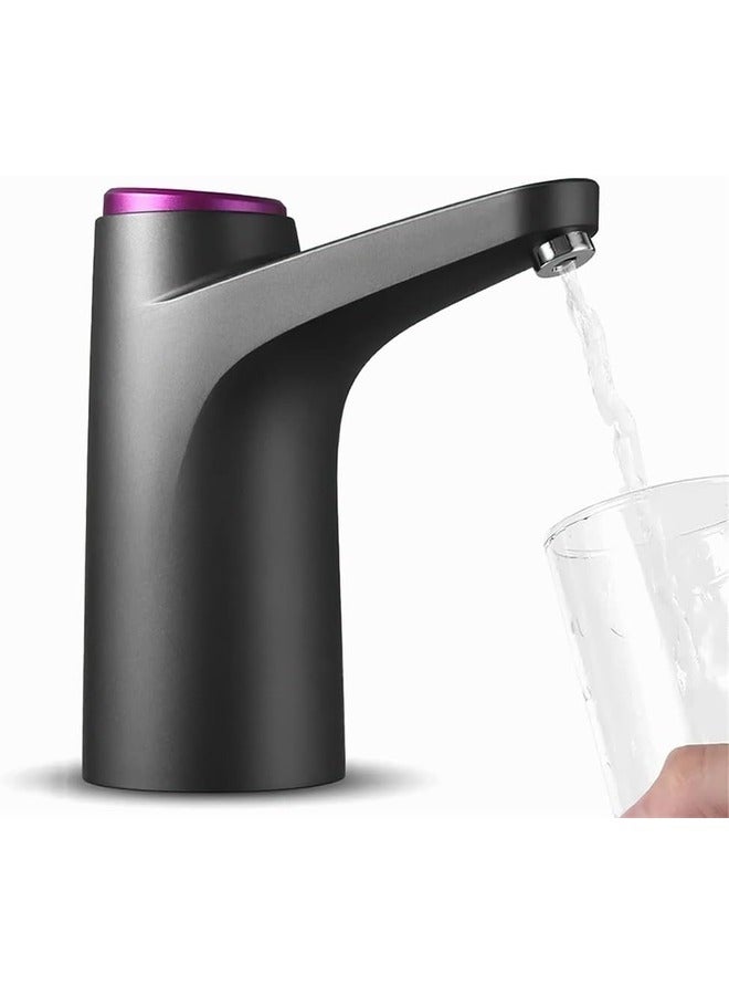ELTRAZONE Automatic USB Electric Water Dispenser – Smart Gallon Pump for Bottles (White/Black) - Image 1