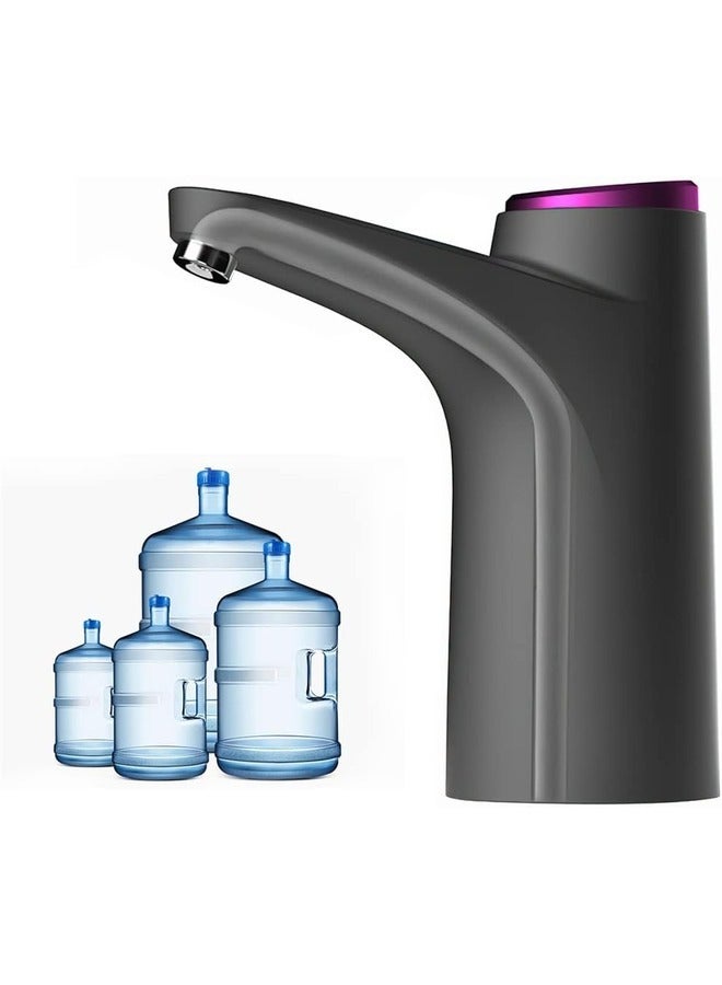 ELTRAZONE Automatic USB Electric Water Dispenser – Smart Gallon Pump for Bottles (White/Black) - Image 3