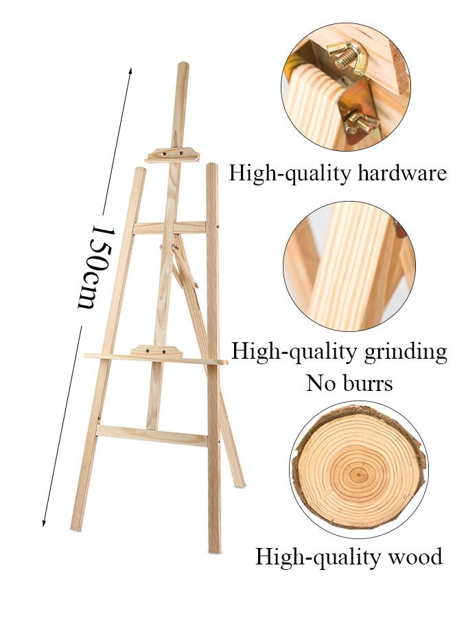 Wooden Drawing Easel Art Supplies Party Decoration 150cm - pzsku/ZB787FA5FF1A2000FFF3FZ/45/_/1724315332/1aec9719-ecee-4b3f-a916-3875b6341af0