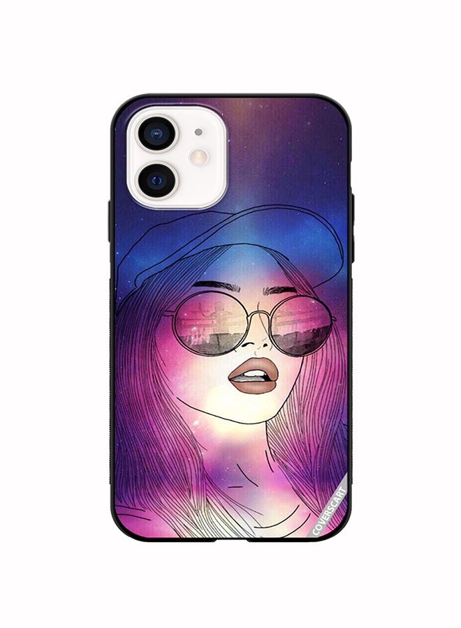 COVERSCART Protective Case Cover For Apple iPhone 11 Cute Doodle Girl Design Multicolour - Image 1