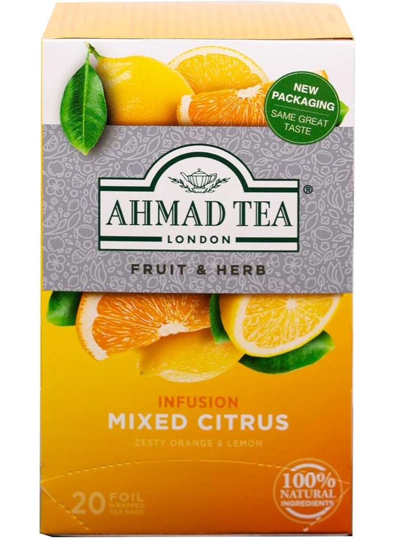 Ahmad Tea Sour Herbal Tea 20 Tea Bags