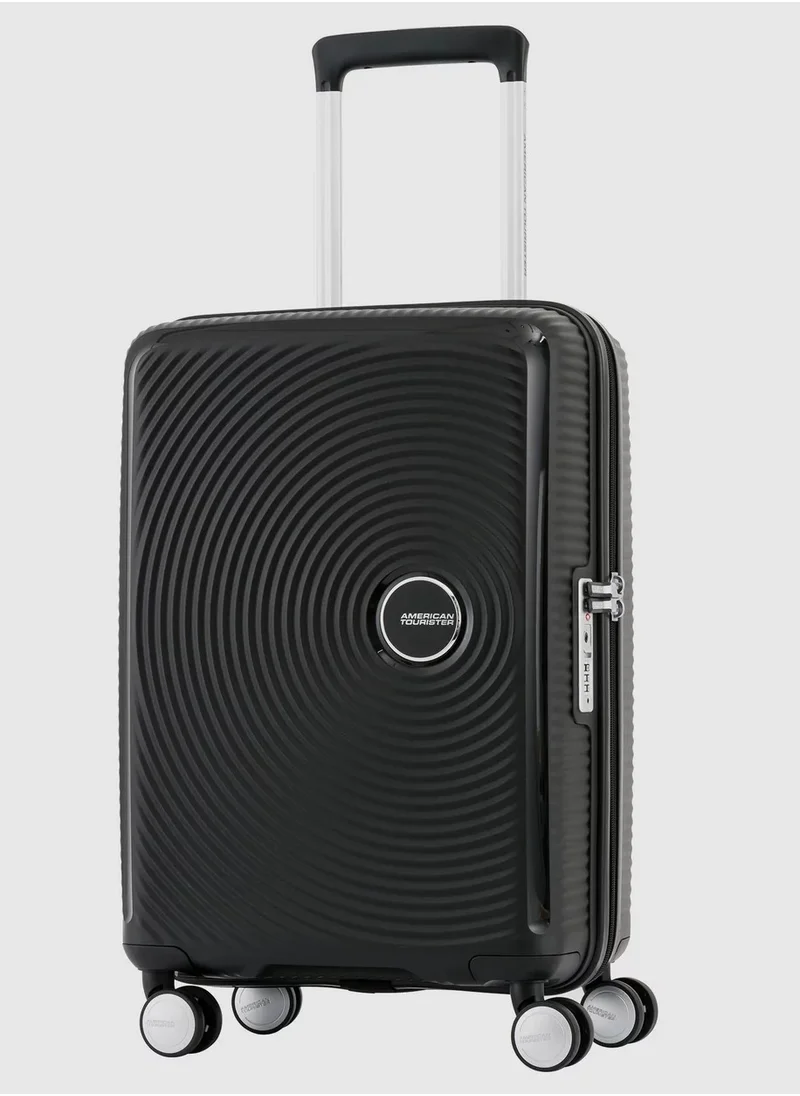 AMERICAN TOURISTER American Tourister Curio Spinner 55 cm - Black - 3 Years Global Warranty