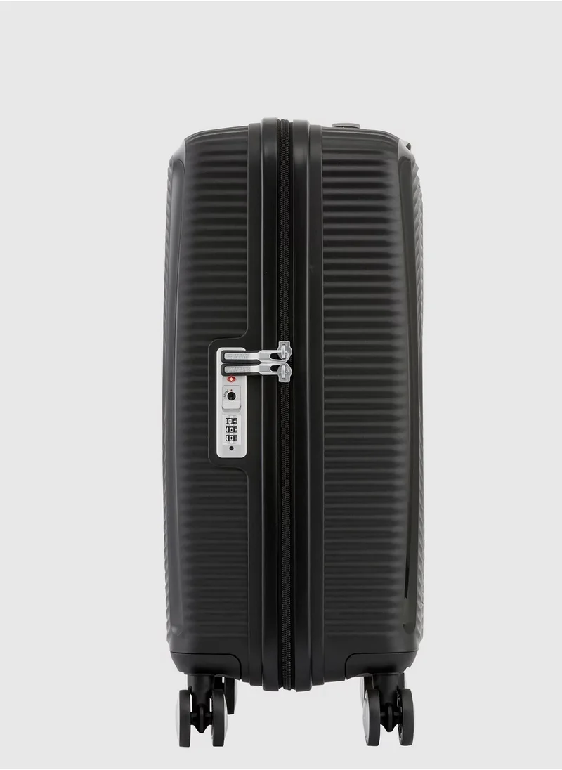 AMERICAN TOURISTER American Tourister Curio Spinner 55 cm - Black - 3 Years Global Warranty