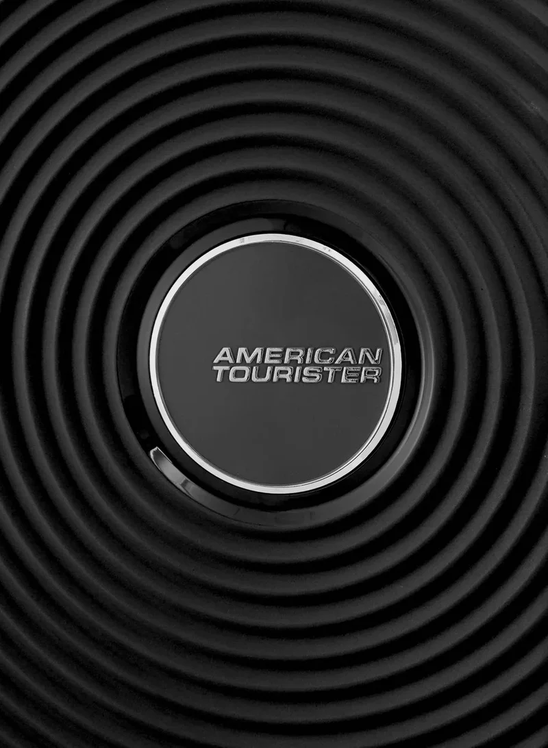 AMERICAN TOURISTER American Tourister Curio Spinner 55 cm - Black - 3 Years Global Warranty