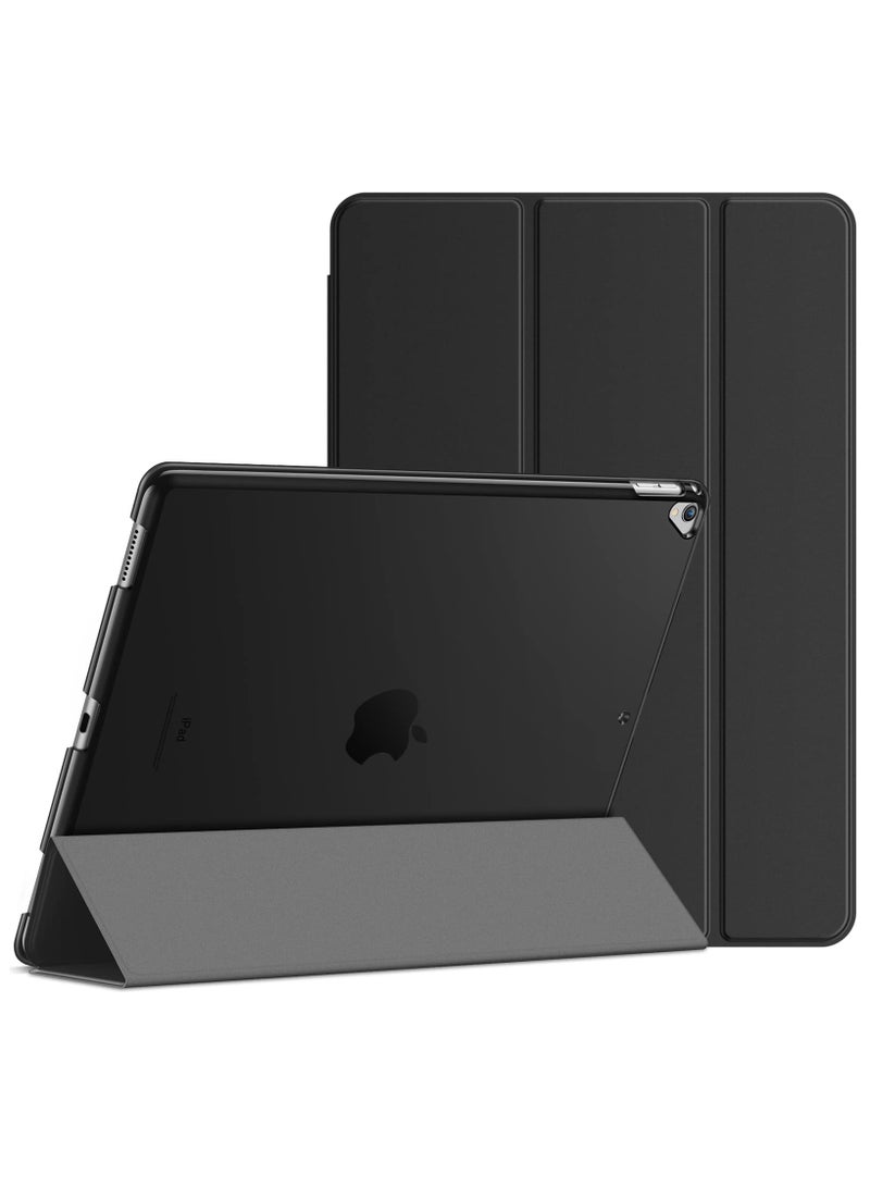 Jetech Case for iPad Pro 12.9 Inch (1st and 2nd Generation, 2015 and 2017 Model), Auto Wake/Sleep (Black) - Image 1
