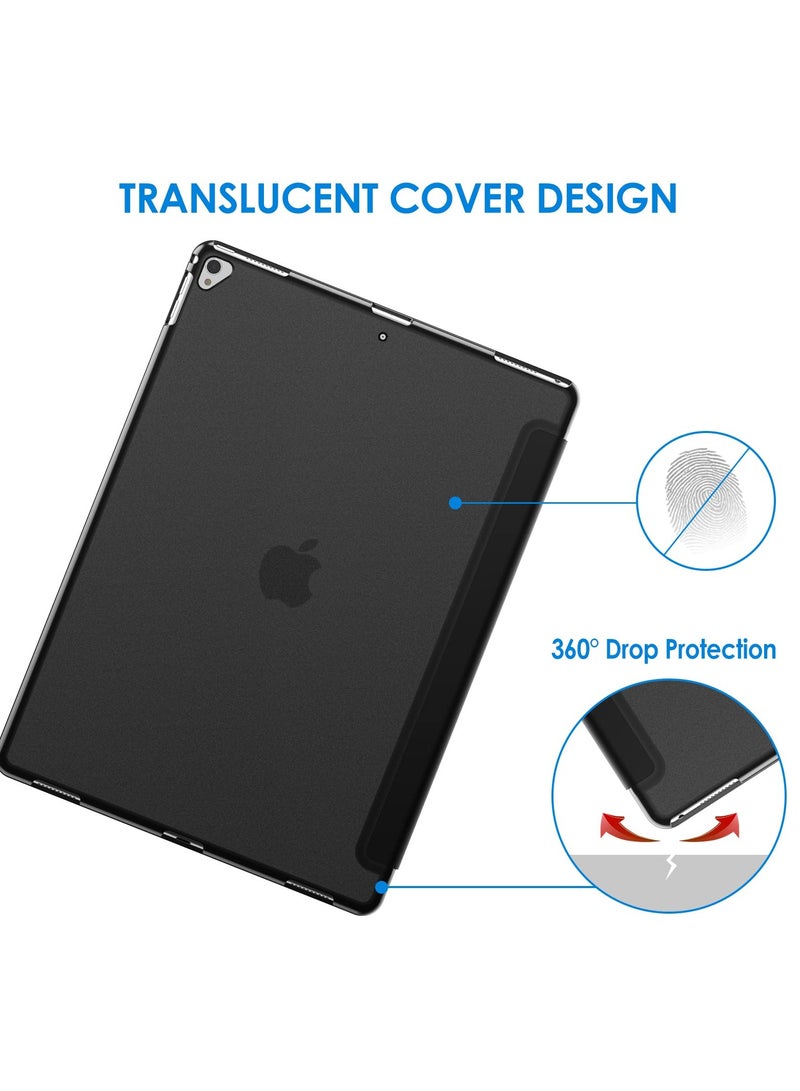 Jetech Case for iPad Pro 12.9 Inch (1st and 2nd Generation, 2015 and 2017 Model), Auto Wake/Sleep (Black) - Image 4