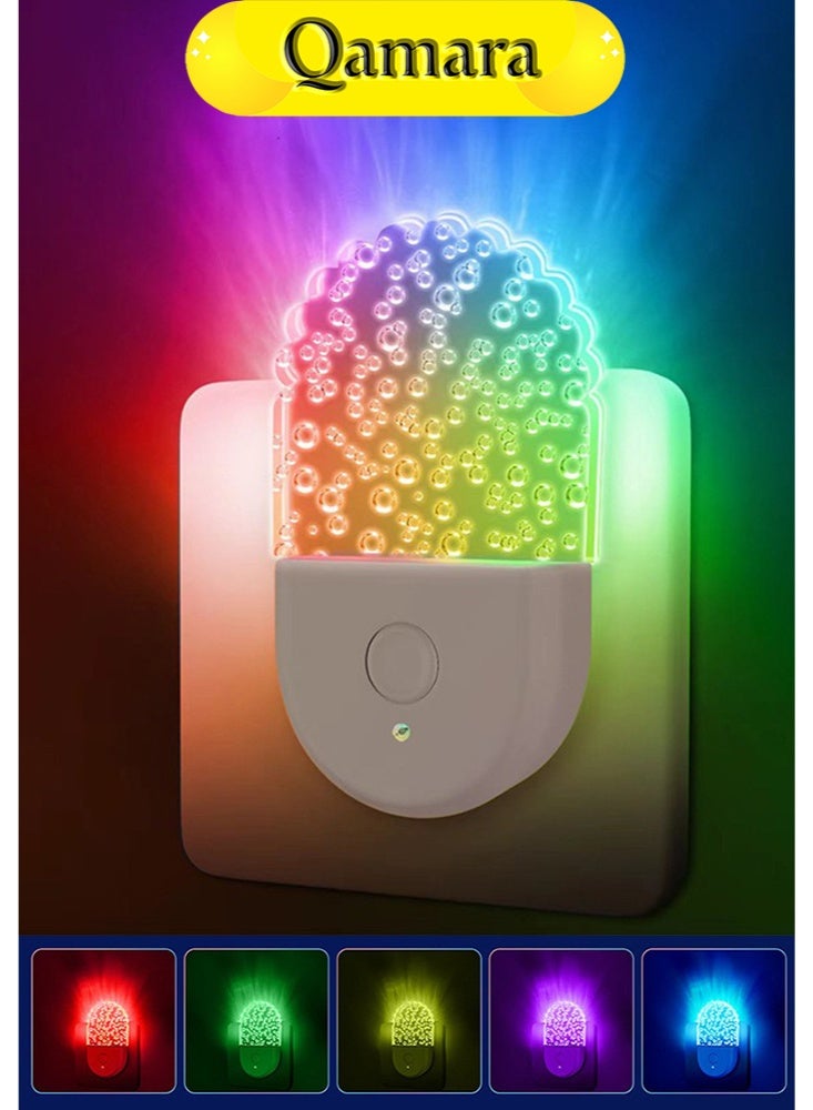QAMARA Crystal night light, which can also be used as a wall lamp, with a UK plug. It looks great at night. - Image 1