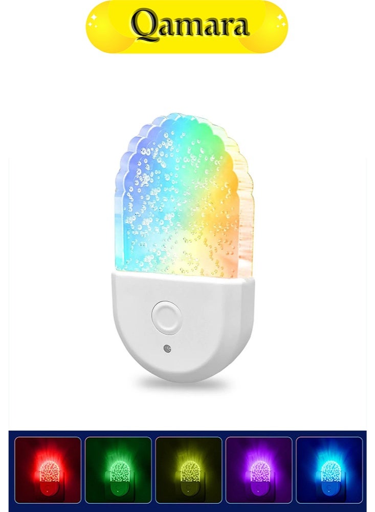 QAMARA Crystal night light, which can also be used as a wall lamp, with a UK plug. It looks great at night. - Image 2