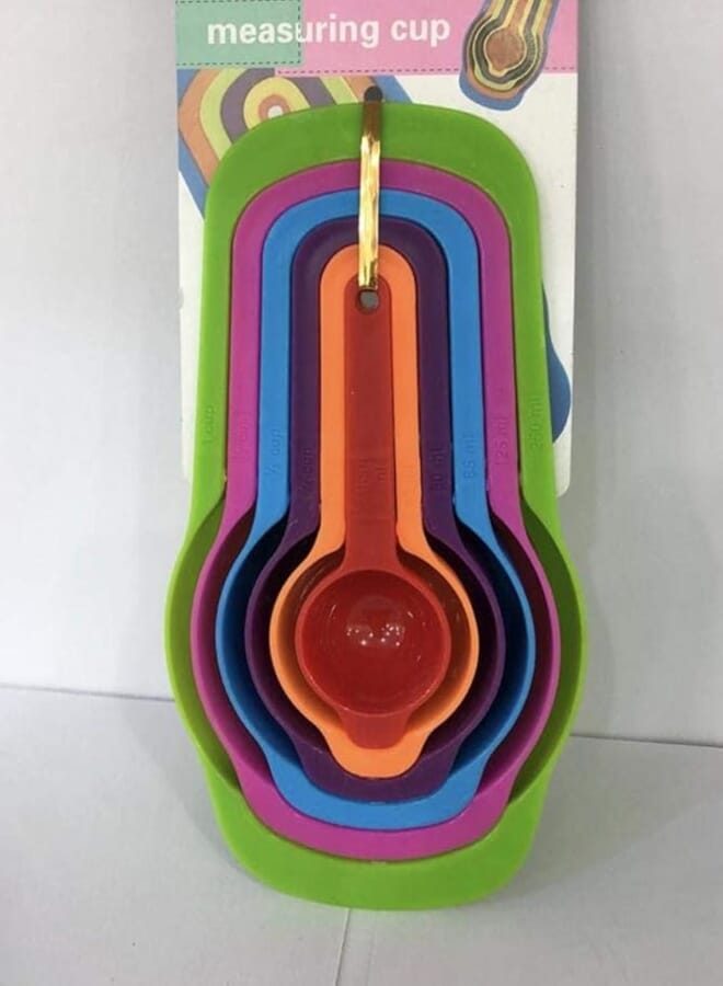 Measuring cup Multi Color Plastic