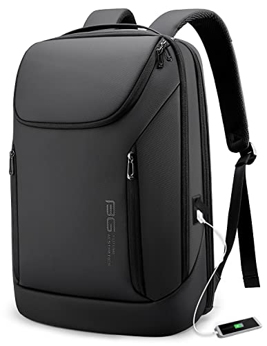 BANGE Business Smart Backpack Waterproof fit 15.6 Inch Laptop Backpack with USB Charging Port,Travel Durable Backpack - Image 1