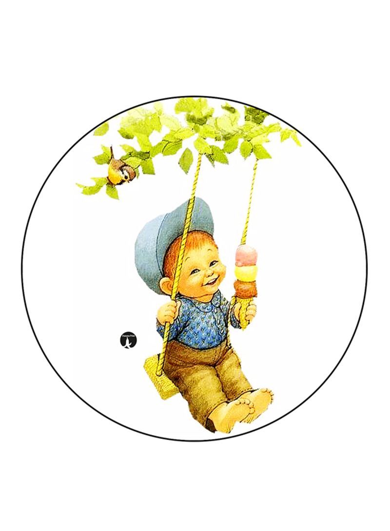 RKN Boy Printed Mouse Pad  Multicolour