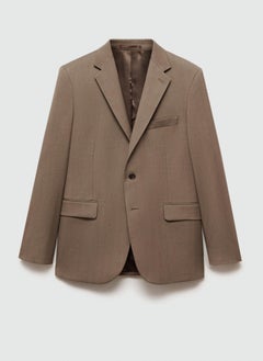 مانجو مان Stretch Fabric Slim Fit Suit Jacket  - Image 5