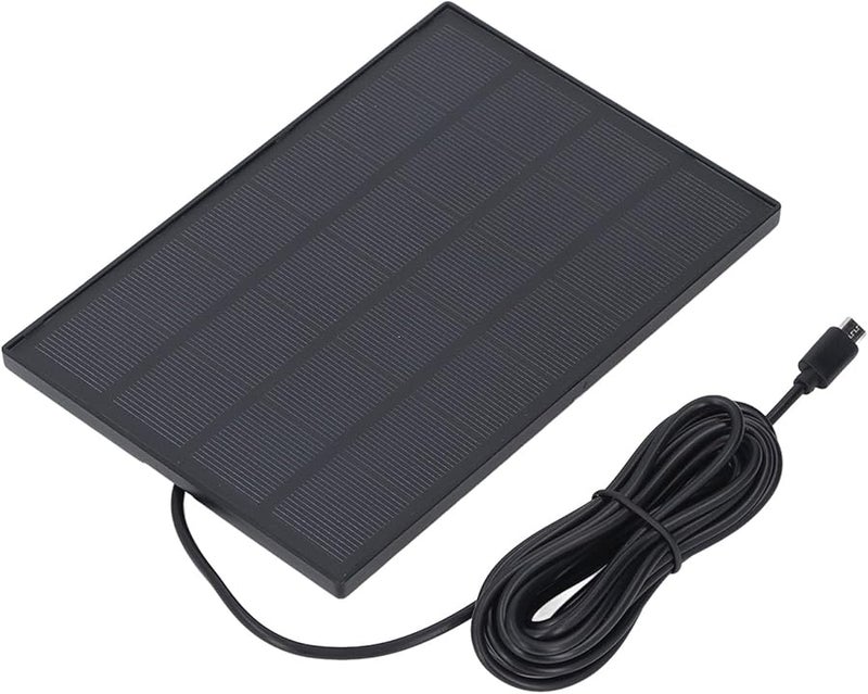 5W 5V Solar Panel Charger With 360 Degree Rotating Bracket IP66 For Security Cameras Fast Car Charger - Image 5