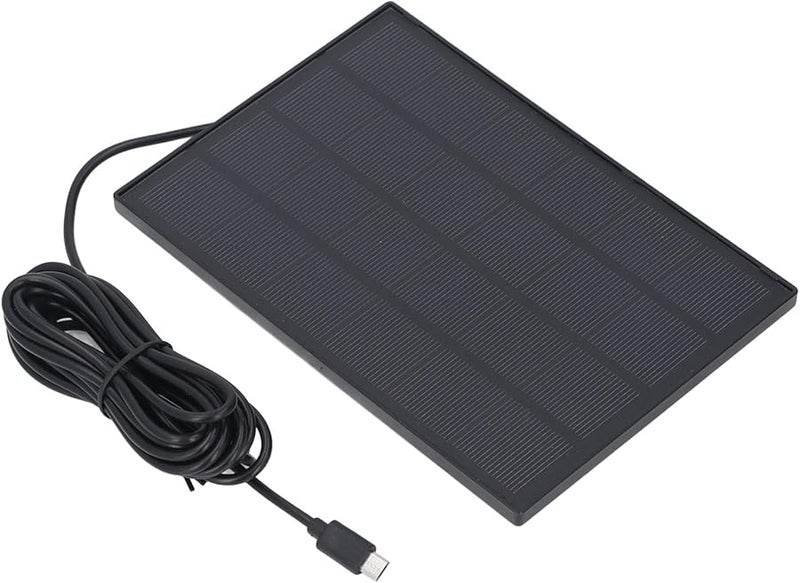 5W 5V Solar Panel Charger With 360 Degree Rotating Bracket IP66 For Security Cameras Fast Car Charger - Image 1