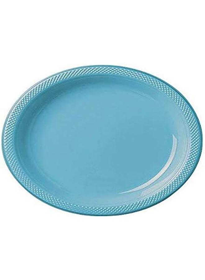 Amscan Carribean Plastic Plates 9In 20Pcs - Image 3