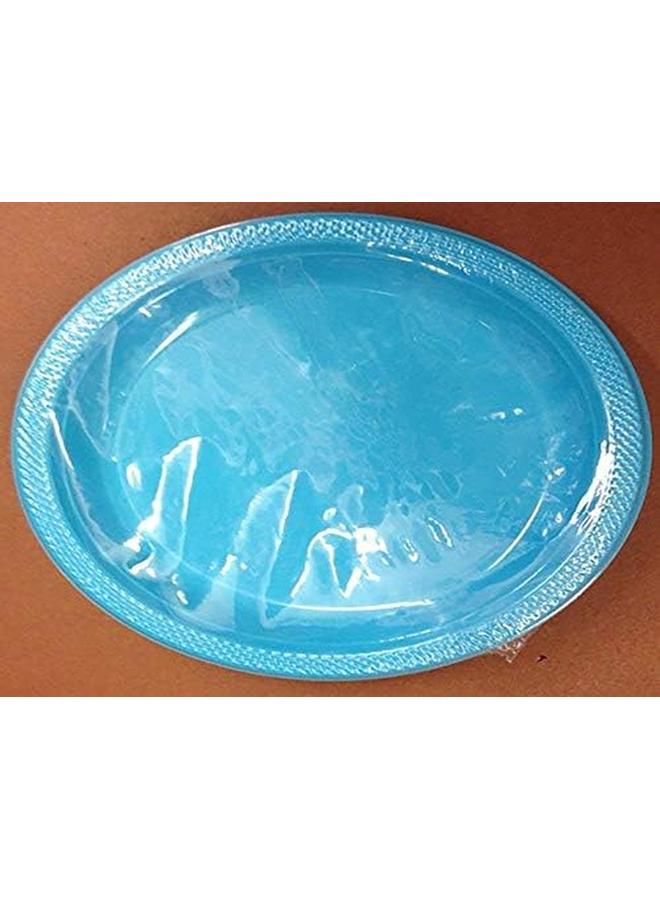 Amscan Carribean Plastic Plates 9In 20Pcs - Image 2