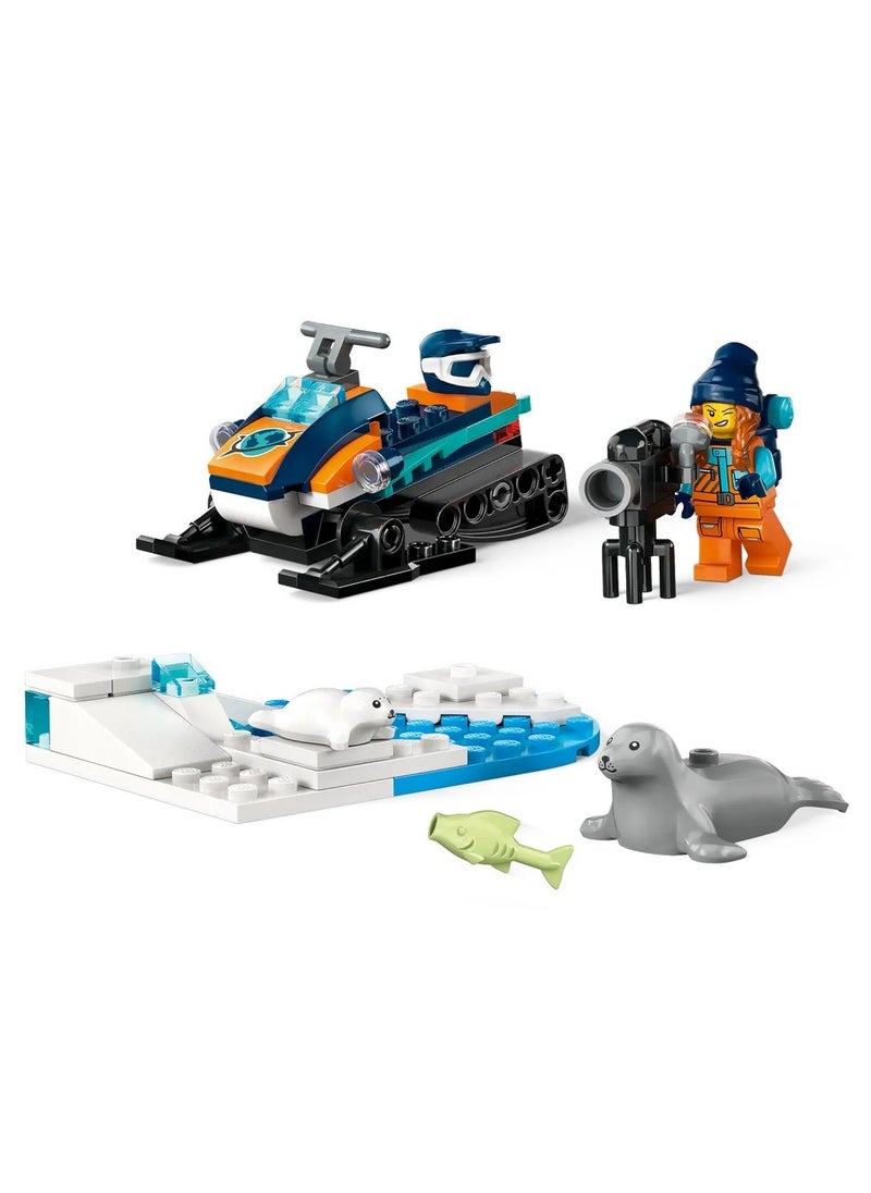 LEGO LEGO - Arctic Explorer Snowmobile 70 Pieces - 60376  - Image 3