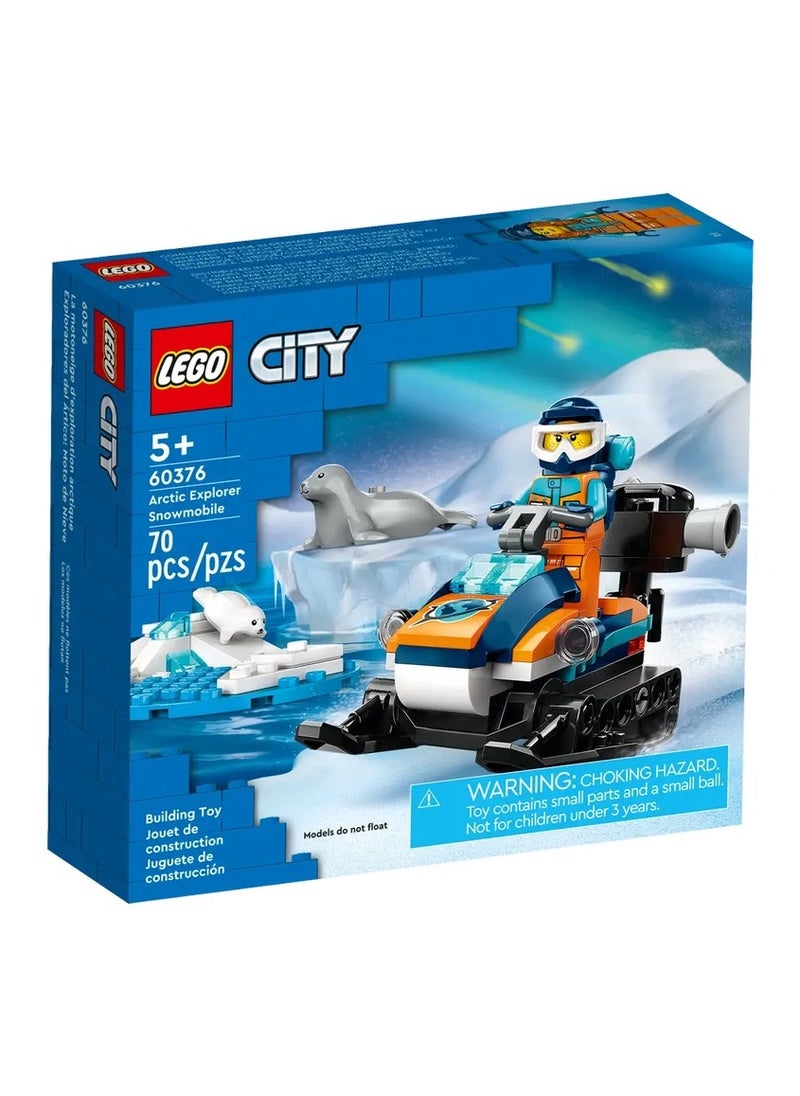 LEGO LEGO - Arctic Explorer Snowmobile 70 Pieces - 60376  - Image 1